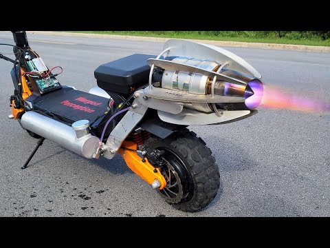 Jet Powered Scooter