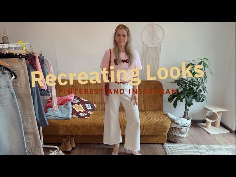 Recreating Looks - Pinterest and Instagram