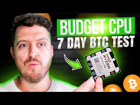 I Mined Bitcoin on a $400 Budget CPU for 7 Days on NiceHash
