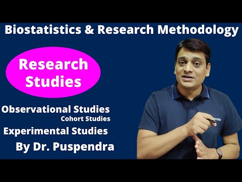 Part 6: Research Studies | Research Methodology & Biostatistics (By Dr. Puspendra)