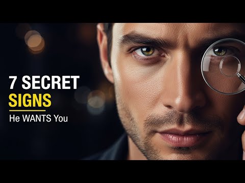 Men Only Stare THIS Way When They Want You (7 Secret Signs)