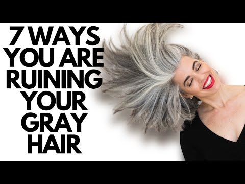 7 Ways Your Are Ruining Your Gray Hair | Nikol Johnson
