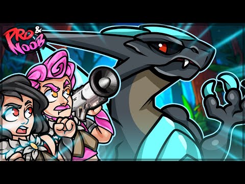 WORLD DESTROYING SPACE DRAGON - Pro and Noob VS Palworld! (New Pals & Feybreak Update)