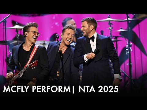 McFly perform medley at the National TV Awards 30th Anniversary!