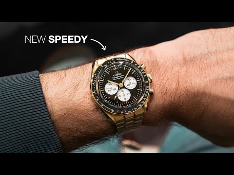 2026 NEW Omega Speedmaster Moonwatch Panda Dial