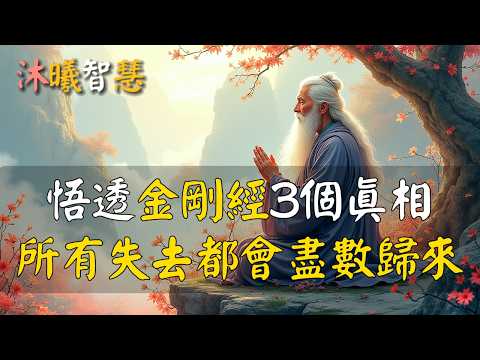 悟到《金剛經》這三個真相，你所有的失去都會盡數歸來！境界高的人，和你悟到的不一樣！ #沐曦智慧