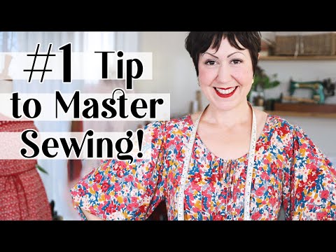 #1 Tip To MASTER Sewing Your Own Clothes!