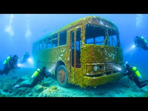 LOST AT THE BOTTOM OF THE ARCTIC OCEAN FOR DECADES… THE RESTORATION OF THIS MILITARY BUS WILL SHOCK