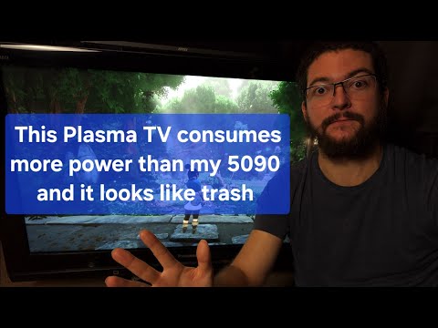 I changed my opinion about Plasma TVs: they are not all good. Panasonic th-46pz80u (from 2008)