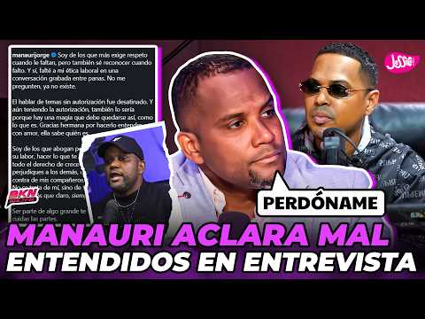 MANAURI JORGE SE DISCULPA PÚBLICAMENTE CON SANTIAGO MATÍAS POR ENTREVISTA SOBRE LA CASA DE ALOFOKE 2