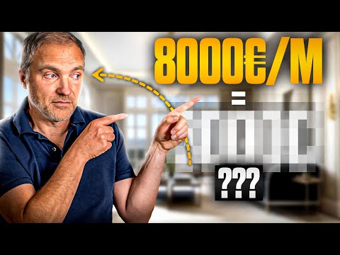 With a monthly turnover of €8,000, what is the salary of the president of a SASU subject to corpo...