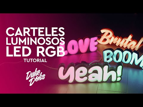 ✨How to create 3D printed LIGHT MARQUEE with Fusion 360 and LED strip