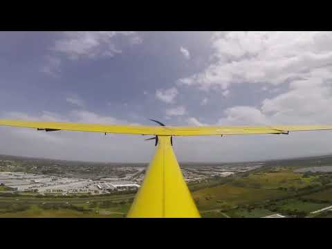 RC Composite Powered Glider 'Javelin' highspeed dives: Flight Four