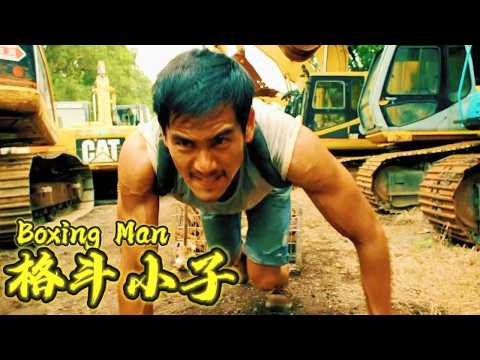 An extremely inspiring fighting movie! In order to win boxing match, the man break his own arm
