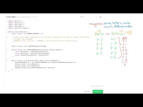 Data Structures: Anagram Problem Solution
