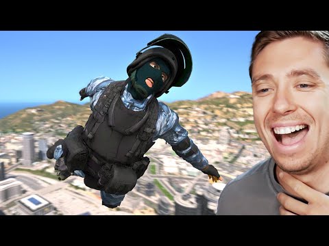 Reacting to Craziest Ragdolls in GTA 5 (Swat Edition)