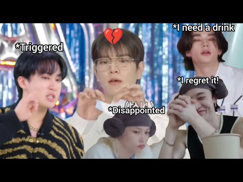 Stray Kids being DISAPPOINTED For 8 Minutes Straight