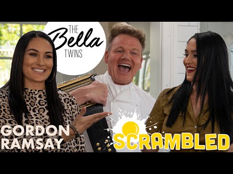 Gordon Ramsay & The Bella Twins Battle it Out For A WWE Belt | Scrambled