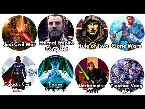 The ENTIRE Star Wars saga from Beginning to End