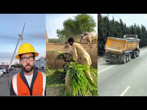 Collection of videos of workers working | smart, funny in the 5.0 era. part.7👍!