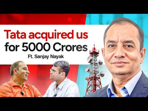 Tata Biggest Acquisition; Story of Tejas Networks & India’s Telecom Story | Ft. Sanjay Nayak