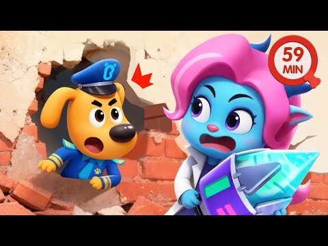 Mysterious Vibration | Useful Story | Safety Rules for Kids | Sheriff Labrador