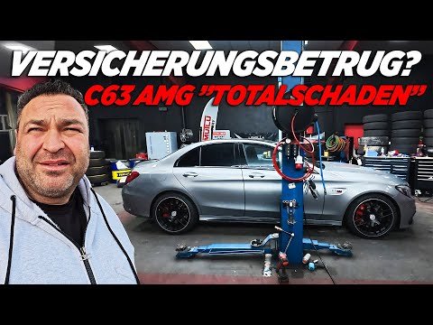 Fake Totalschaden am C63 AMG? - Versicherungsbetrug?