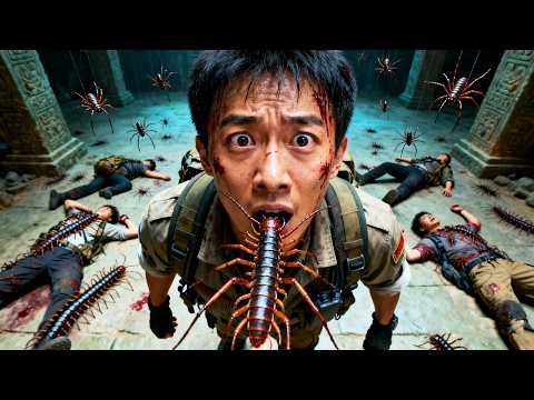 【Chinese Drama】探險小隊為尋秘寶竟誤入死亡迷宮!結果慘遭食人蜈蚣啃食!#drama #惊悚 #反转