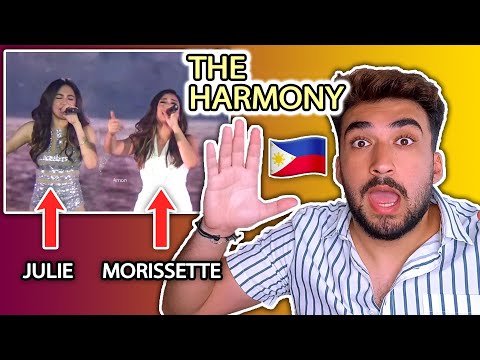 ARAB GUY REACTS To Morissette & Julie Ann San Jose - Secret Love Song | Live