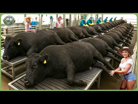 How Luxurious Wagyu Beef Is Made - Incredible World of Mass Wagyu Farming & Processing