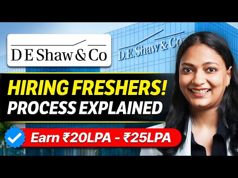 D. E. Shaw HIRING Process For FRESHERS| Complete Details