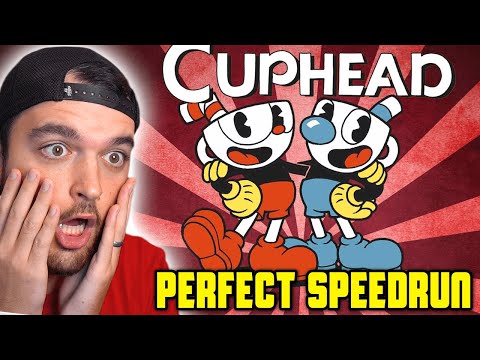 World Record PERFECT "CUPHEAD" SPEEDRUN is INCREDIBLE.