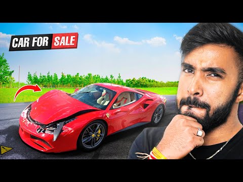 CAN I SELL CRASHED FERRARI