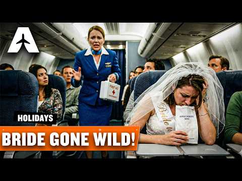 WEDDING CHAOS! 👰 Two Brides, Drunk Hens & Cabin Crew PANIC! | Holiday Airline Ep.07