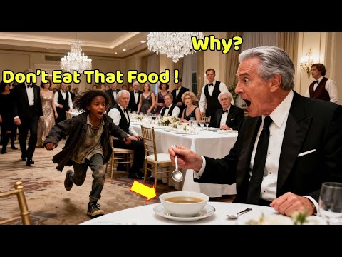 Homeless Child Shouted "Don't Eat That Food!" at Rich Man — What He Knew Shocked Everyone