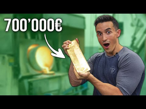 JE VOLE UN LINGOT D'OR À 700'000€ !!