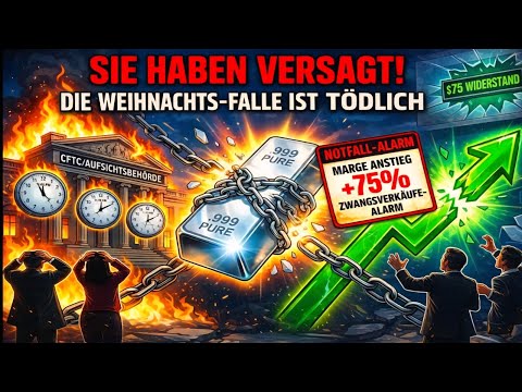 ES GEHT LOS: Der Mitternachtsangriff, um Silber bei 100 Dollar zu stoppen (Die Weihnachtsfalle)