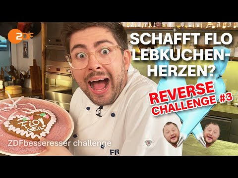 Lebkuchen Leid: So herzlos ist Sebastian bei Flos Challenge #3| ZDFbesseresser challenge