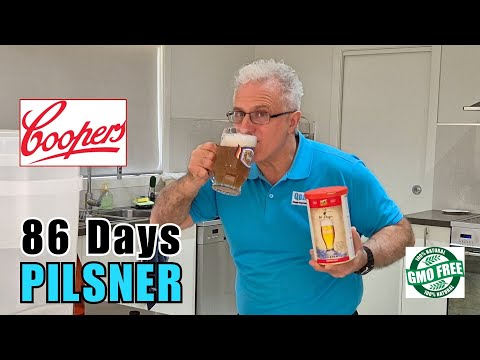 How to brew Coopers 86 Pilsner with Easy Step by Step Instructions!