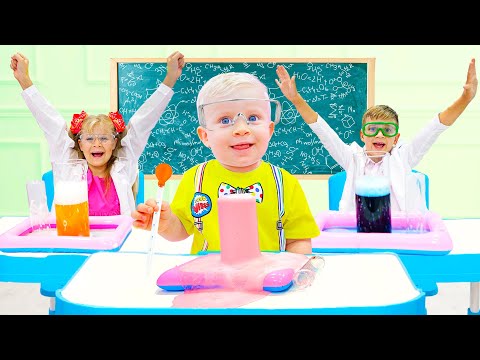 Diana Roma and Oliver in Funny School Stories / Video Compilation