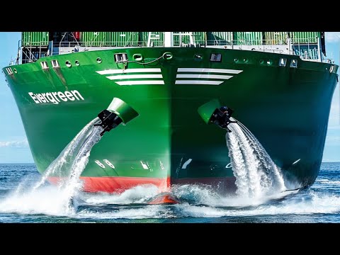 Inside the World's Biggest Container Ship Ever Built