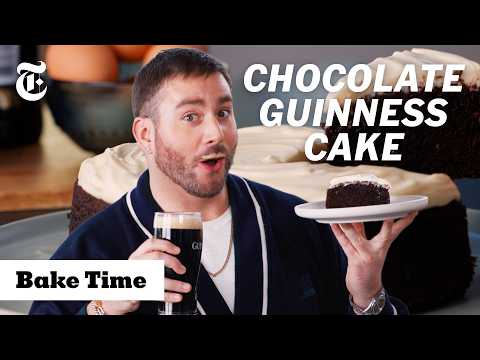 I Made the Iconic Cake That Uses Half a Pint of Guinness | Bake Time | NYT Cooking