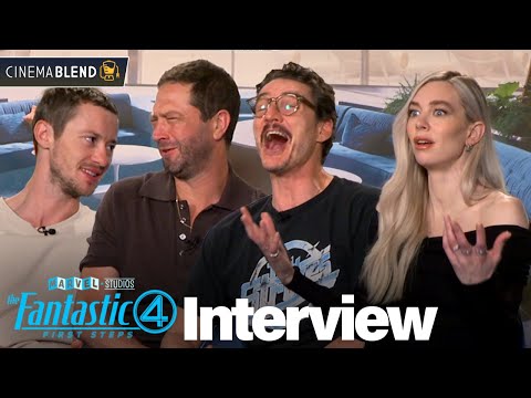 'Fantastic Four' Cast Interviews With Pedro Pascal, Vanessa Kirby, Joseph Quinn & More!