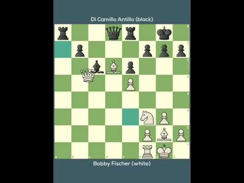 Bobby Fischer vs Di Camillo Antillo ■ U.S.A Championship | New York - USA, 1959.
