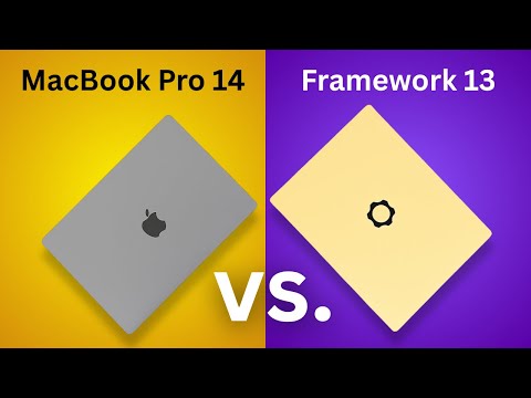 MacBook Pro 14 vs Framework Laptop 13: Innovation or Repairability?