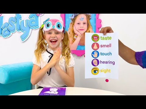 Nastya tìm hiểu những sự thật thú vị mới, những câu chuyện hay nhất dành cho trẻ em từ Nastya và bố