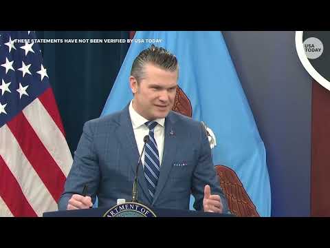 US-Iran ceasefire, Strait of Hormuz and nuclear enrichment questions taken by Pete Hegseth amid war
