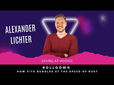 Alexander Lichter | Rolldown: How Vite bundles at the speed of Rust | ViteConf 2025