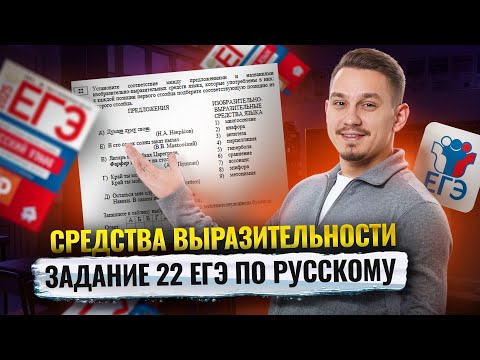 22 задание на ЕГЭ по русскому языку: Средства выразительности | Умскул