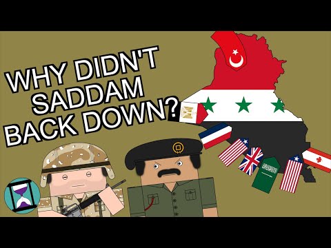 Why didn't Saddam Hussein back down before the Gulf War? (Animated History Documentary)